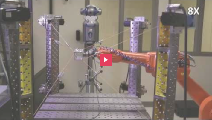 Advanced robotics lab demonstrating precision equipment.