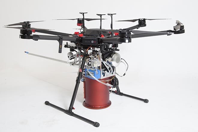 Drone-assisted characterization of ambient air quality by DroneXperts